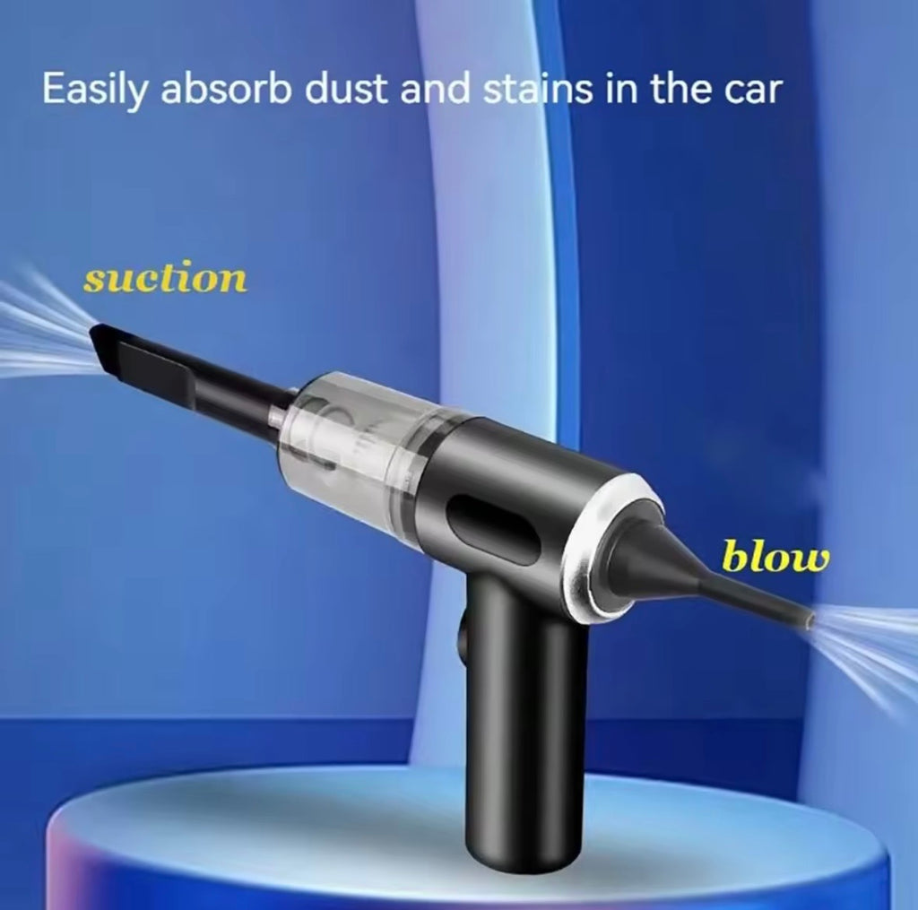 3 In 1 Integrated Suction And Blowing Small Car Household Vacuum Cleaner