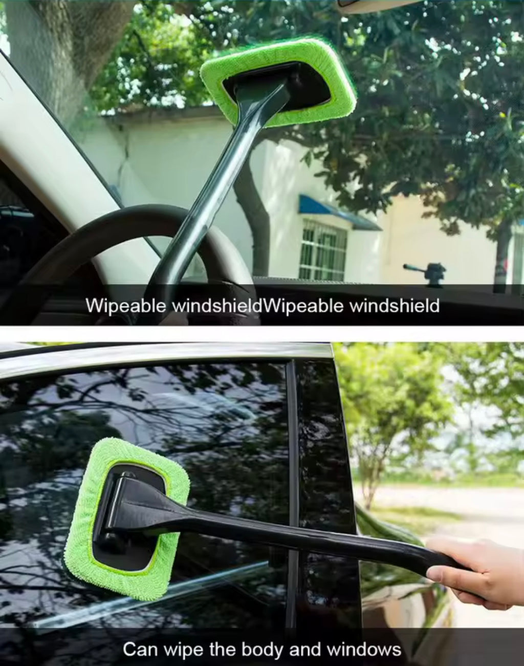 Glass Cleaner Fog and Dust Removal