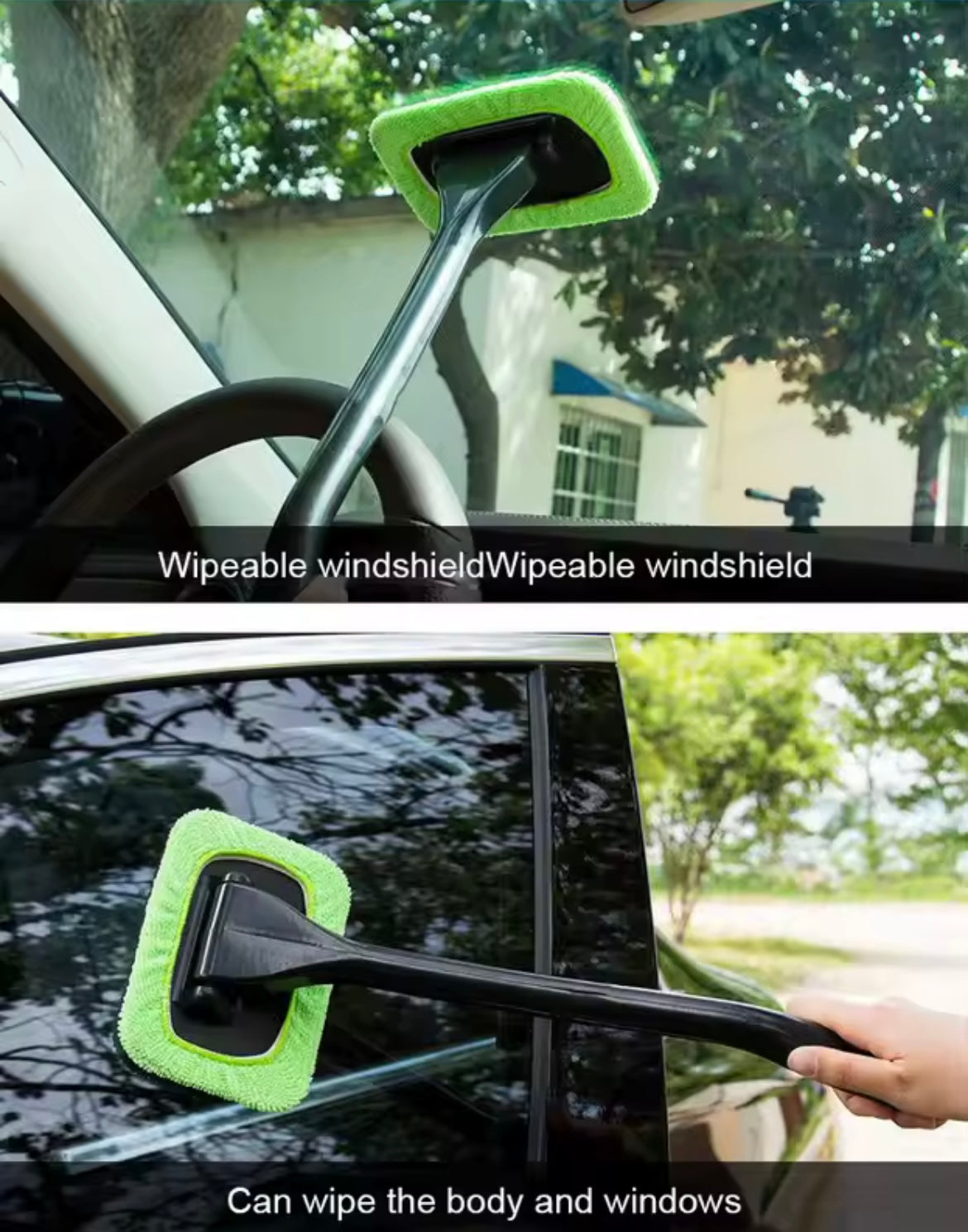 Glass Cleaner Fog and Dust Removal