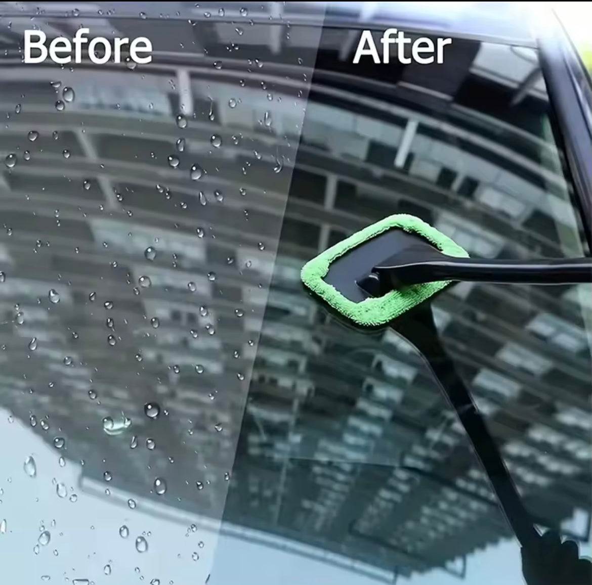 Glass Cleaner Fog and Dust Removal