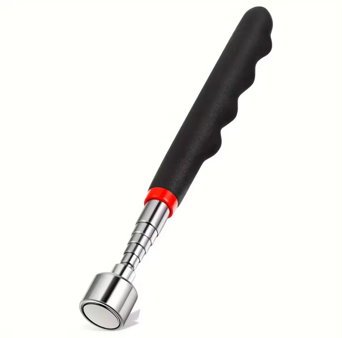 Telescopic magnet picking tool for hard to reach areas