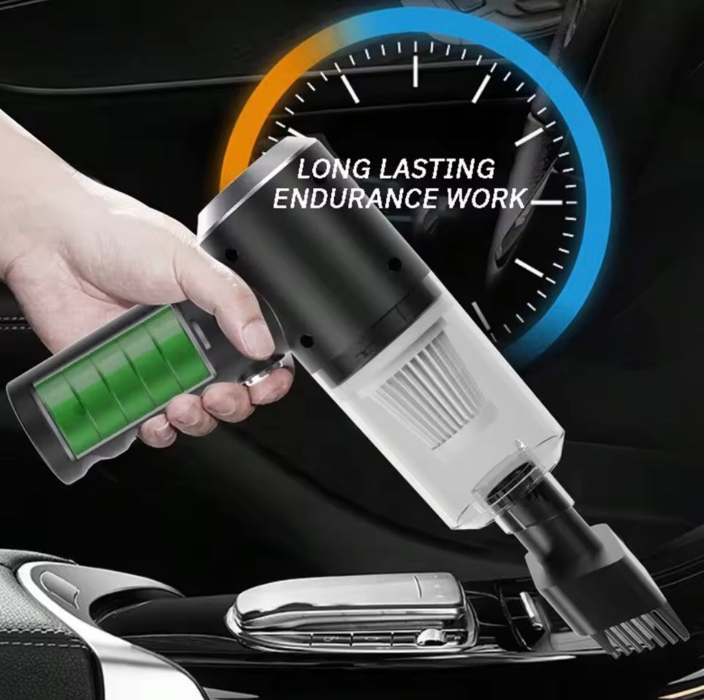 3 In 1 Integrated Suction And Blowing Small Car Household Vacuum Cleaner